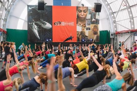 19-я фитнес-конвенция Nike— фітнес-клуб 5 елемент