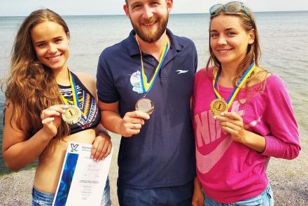 Чемпионат Украины по плаванью — фітнес-клуб 5 елемент