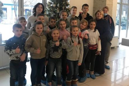 Благодійний проект для дитячого будинкку «Родина»— фітнес-клуб 5 елемент