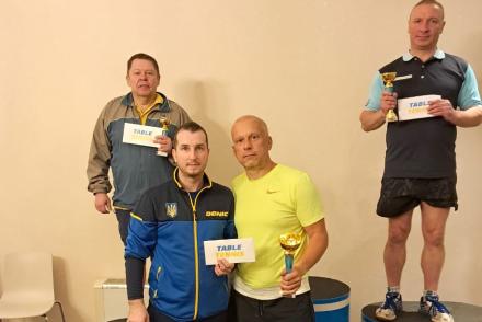 Турнір з настільного тенісу— фітнес-клуб 5 елемент