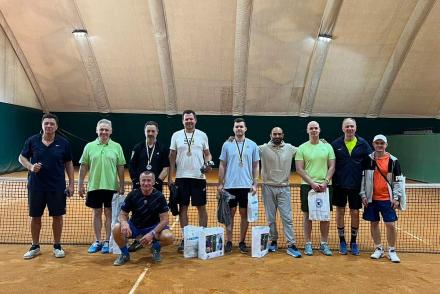 Олімпійські змагання з тенісу в клубі «5 Element»— фітнес-клуб 5 елемент