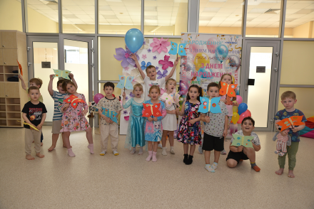 День іменинника весни в нашому дитячому клубі «Пластилін»— фітнес-клуб 5 елемент