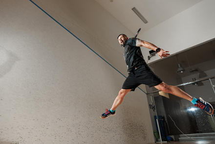 Сквош - швидко, азартно, дуже драйвово! — фітнес-клуб 5 елемент